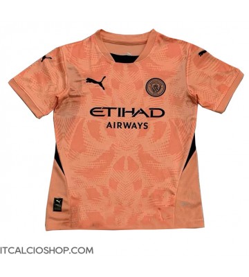 Manchester City Portiere Seconda Maglia 2024-25 Manica Corta